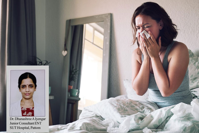 രാവിലെ എഴുന്നേല്ക്കുമ്പോഴുള്ള തുമ്മല് അലര്ജിയുടെ ലക്ഷണമോ